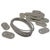 Image de Kit de fixation pour clôture de jardin - NATURE - 27 pcs - Gris