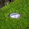Image de Smartwares Spot encastrable dans le sol LED solaire Lugo, IP44, 10,5 x 10,5 cm