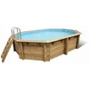 Image de Piscine bois UBBINK NORTLAND Azura 490 x300 x120 Liner Bleu
