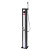 Image de Douche solaire dextérieur Ubbink Solaris ELITE - Réservoir 18L - Mitigeur et douchette - Ø15 x H118 cm