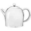 Image de Bredemeijer - Théière double paroi Minuet Santhee - 1 litre - Acier inoxydable - Brillant