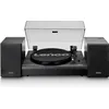 Image de Lenco LS-300 - Platine Hi-Fi avec Bluetooth - Avec haut-parleurs externes 2 x 10W RMS - Entraînement par courroie - Auto-stop - Corps en MDF - Noir