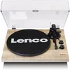 Image de Bluetooth Lenco LBT-188 Vinyle, Platine Vinyle, Tourne Disque, Lecteur Vinyle - Bluetooth - Entraînement par Courroie - 2 Vitesses 33 & 45 RPM - Anti-Skating - Numériser Vinyle en MP3 - Marron Foncé