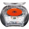 Image de Lenco SCD-24 - Lecteur CD pour Enfants - Radio CD - Chaîne stéréo - Boombox - Tuner Radio FM - Titre - 2 x 1,5 W RMS - Alimentation Secteur et Piles - Transparent - SCD-24TR