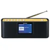 Image de Lenco PDR-045 Radio Portable Dab+ - Radio Dab+ avec Bluetooth® - PPL FM - 5 Touches mémoire - Radio-réveil - Batterie intégrée - Noir