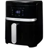 Image de Gastronoma Airfryer 18290005, Airfryer Gastronoma 18290005 avec une capacité de 4,2 litres, écran tactile numérique et protection contre la surchauffe, noir/argenté