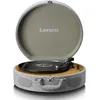 Image de Lenco LS-66 Platine Vinyle, Tourne Disque Vinyle, Bluetooth - Bluetooth® - 2 haut-parleurs intégrés - Micro magnétique AT3600 - Entraînement par courroie - Arrêt automatique - 33/45 tr/min - RCA