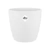 Image de ELHO Pot de fleur BRUSSELS rond - Ø 24.3 x H 23.2 cm - Blanc