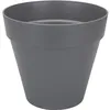 Image de ELHO Pot de fleurs rond Loft Urban - Ø 28.5 x H 26 cm - Gris anthracite