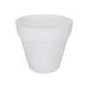 Image de ELHO Pot de fleurs rond avec roues Loft Urban - Ø 38.5 x 353 cm - Blanc