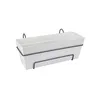 Image de ELHO Balconnière Loft Urban Allin1 - L 49 x W 27 x H 21 cm - Balcon extérieur - 100% recyclé - Blanc