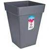 Image de Elho Loft Urban Pot de fleurs haut carré anthracite   Pot extérieur