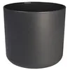 Image de ELHO Pot de fleurs rond B.for Soft - Noir - Ø 35 x H 32 cm - Intérieur - 100% recyclé