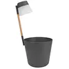 Image de Elho Flower Light 27 - Pot De Fleurs pour Extérieur - Ø 55.5 x H 29.0 cm - Noir/Anthracite