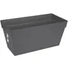 Image de Elho Loft Urban Terrasse Roues 70cm Jardinière - Anthracite
