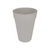 Image de ELHO Pot de fleurs rond Loft Urban Haut 42 - Gris - Ø 42 x H 56 cm - Extérieur