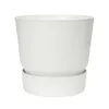 Image de ELHO Pot de fleurs GREENVILLE - Ø 47 x H 441 cm - 100% recyclé - Blanc