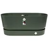 Image de Elho Greenville Terrase 80cm Roues Jardinière - Leaf Green