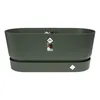 Image de ELHO Jardinière avec roues Greenville Terrasse 80 - L 35 x W 78 x H 33.5 cm- Leaf green