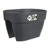 Image de ELHO Balconnière Vibia Campana Flower Bridge 40 - 26x39x22cm - Balcon extérieur - Anthracite