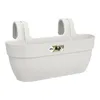 Image de ELHO Balconnière Vibia Campana Easy Hanger Large - 75 L - 46 x 24 x 265 cm - Blanc Soie