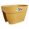 Image de ELHO Balconnière Vibia Campana Flower Bridge 40 - 26x39x22cm - Balcon extérieur - Jaune Miel