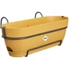 Image de ELHO Balconnière ovale Vibia Campana Allin1 - Plastique - Réservoir - 504 x 26 x H177cm - Jaune Miel