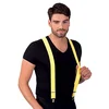 Image de Boland 00601 - Bretelles jaune fluo, one size, ajustables, élégantes, années 20, Gatsby, carnaval, Halloween, Mardi gras, soirée à thème, déguisement, théâtre, accessoire