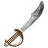 Image de Boland 00696 - Epée de pirate, 37 cm, lame avec tête de mort et épées, enfants, adultes, corsaire, pirate, carnaval, Halloween