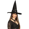 Image de Chapeau sorcière velours halloween adulte