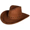 Image de Boland 01268 - Chapeau de cowboy adulte western pour costume de carnaval, shérif, gaucho, cowgirl, Halloween, carnaval, JGA, Brun