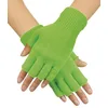 Image de Mitaines courtes vert fluo adulte - Fluos - XL