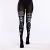 Image de Boland - Collants, dames, pantalons extensibles, Jour des Morts, nylon, carnaval, fête costumée, fête à thème