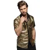 Image de Boland - Chemise Disco, Or, Chemise Disco Diamant, chemise pour homme à manches courtes, chemise pour homme, top, chemise de fête pour carnaval ou soirée déguisée