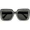 Image de Boland - Lunettes de fête éblouissantes pour adultes lunettes de soleil avec strass lunettes amusantes, carnaval, carnaval, carnaval, fête à thème, Halloween