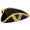 Image de Boland 04039 Chapeau de corsaire Royal Fortune, Noir, Taille unique