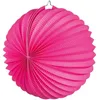 Image de Lanterne boule fuchsia 23 cm à suspendre - Rose - Taille Unique