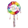 Image de Boland 30939   Pinata Happy Birthday pour anniversaire ou fête à thème, 44 x 44 cm, décoration de fête
