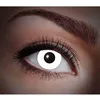 Image de Boland - Lentilles mensuelles UV Flash, 1 paire de lentilles de contact souples, reflètent la lumière UV, pas de correction de la vue, accessoires pour déguisements d'Halloween