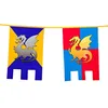 Image de Boland - Guirlande de fanions Knights & Dragons, longueur 6 mètres