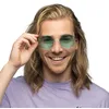 Image de Boland - XL Lunettes de fête Hippie, Lunettes pour adultes, Lunettes de plaisir, Festival, Carnaval, Mardi gras, Fête à thème