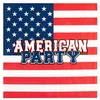 Image de Boland - Lot de 12 serviettes de table American Party, 33 cm, multicolore, BOL44957