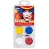 Image de Boland 10201428 BOL45041 Tablette de maquillage Clown 4 couleurs, adulte, multicolore, taille unique
