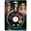 Image de Boland 45099   Palette de maquillage Halloween pour le visage, kit de maquillage avec plusieurs couleurs et applicateur pour carnaval, Halloween et cosplay