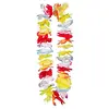 Image de Boland 52410 - Chaîne hawaïenne Tropical - 1 pièce - Taille unique - Multicolore - Été - Plage - Fleurs - Vacances - Accessoire - Déguisement - Carnaval - Fête à thème - Hula, mer, Cocktail