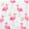 Image de Boland 52498 Lot de 20 serviettes de table Motif flamant rose 33 x 33 cm