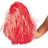 Image de Pompon rouge métallique
