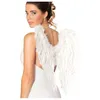 Image de Aptafêtes - AC0049/BLANC - Ailes d'ange plumes - Taille 50 x 50 cm