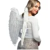 Image de Boland Aptafêtes - AC0038 - Maxi ailes d'ange plumes blanc - Taille 65 x 65 cm