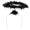 Image de Boland 52869 Serre-tête pour Femme Motif Ange Noir